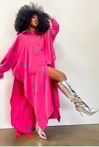 Hot Pink Duster