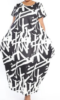 Image 1 of Easy Wear pull over dress
