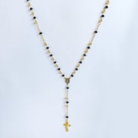 Image 2 of Black Rosary Guadalupe