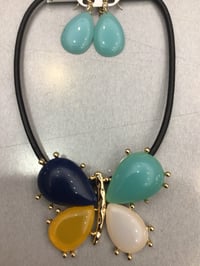 Beautiful Butterfly Necklace Set