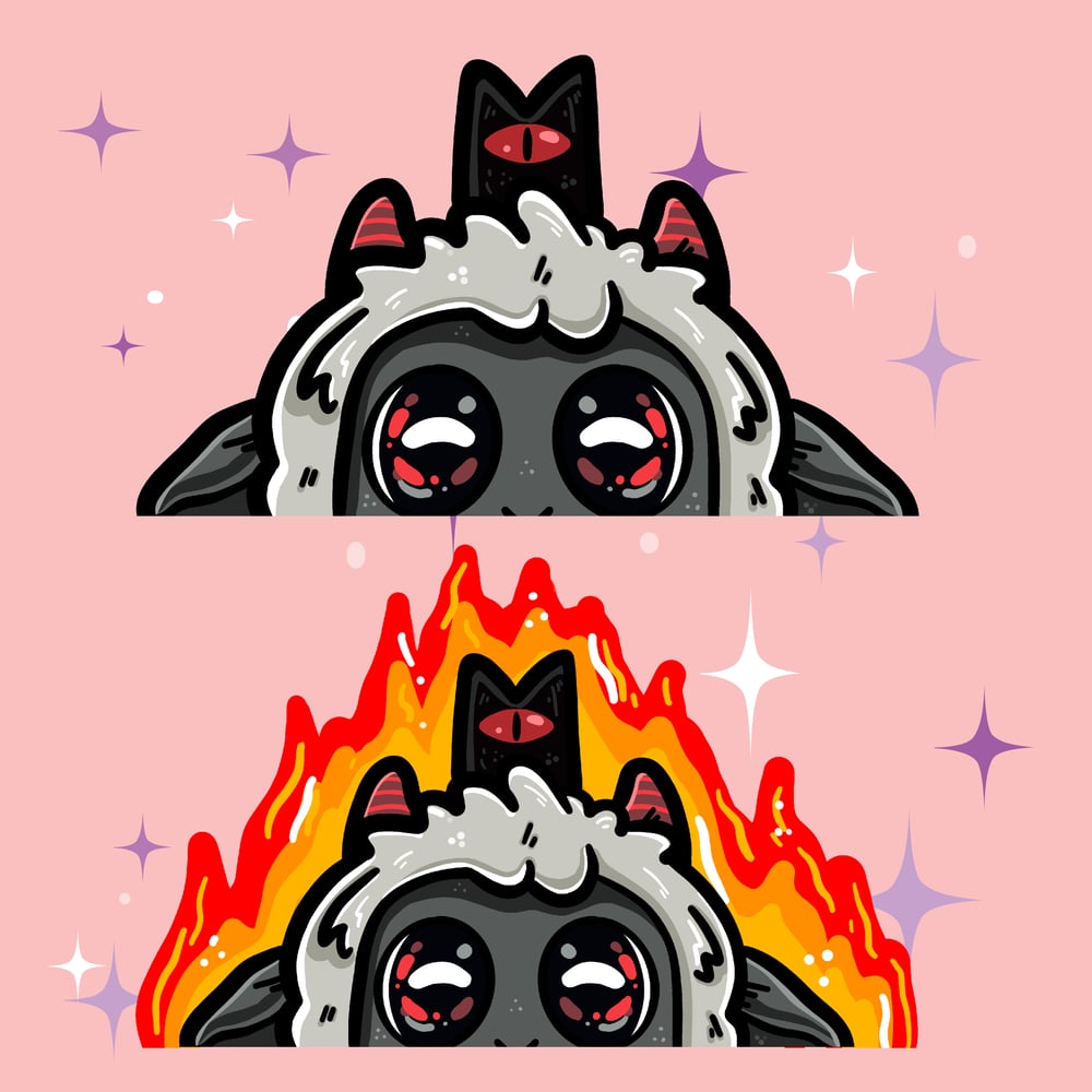 Image of cult of the lamb peekers
