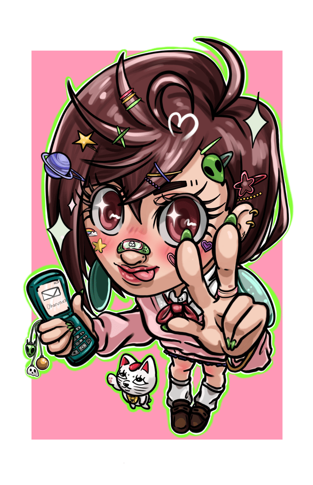 Image of momo print