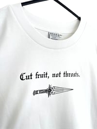 Image 2 of CUT FRUIT TEE - WHITE