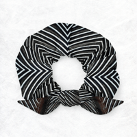 Image 1 of Blue Jay Feathers Hair Scrunchie