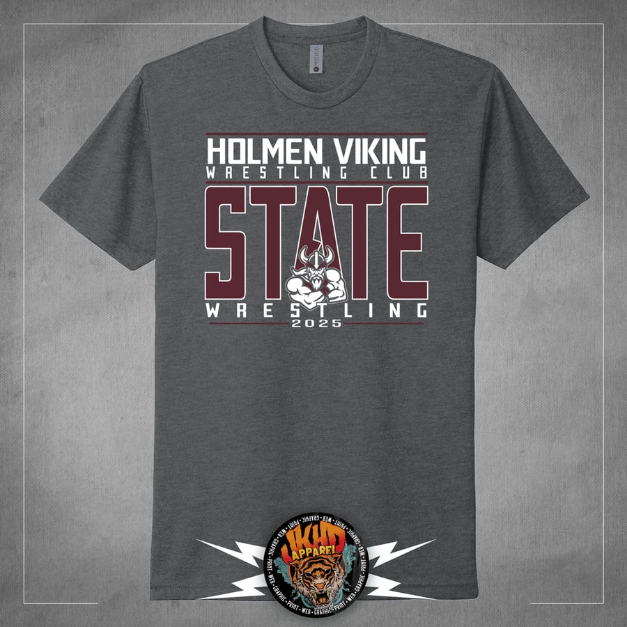 Image of 2025 Adult Holmen State Qualifiers T-Shirt
