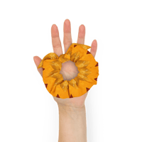 Image 6 of Alstroemeria New Year's Light Hair Scrunchie