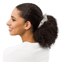 Image 4 of Daisy Bud Opening Hair Scrunchie