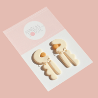 Image 2 of Luna Statement Earrings , 5 colours available