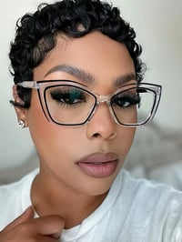 Image 1 of Colorblock Beauty (Transparent | Black)