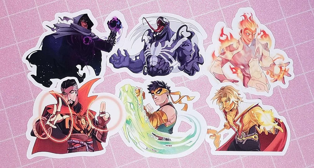 Image of Marvel Rivals stickers
