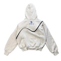 Image 2 of Fusion Zip Hoodie cream