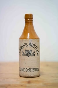 Image 1 of Antique Stoneware bottle - Ferris's Bottling Londonderry