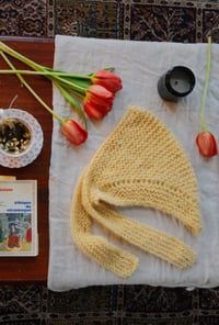 Bonne d'hiver crème anglaise