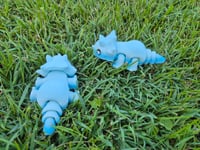 Image 2 of Blue Mini Triceratops 