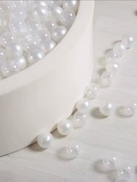 Image 2 of Ivory Pearl Ocean Balls For Ball Pit