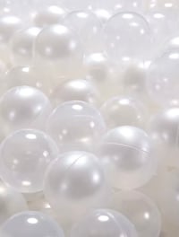 Image 1 of Ivory Pearl Ocean Balls For Ball Pit