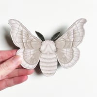 Image 2 of Silk Moth Leather Bookmark