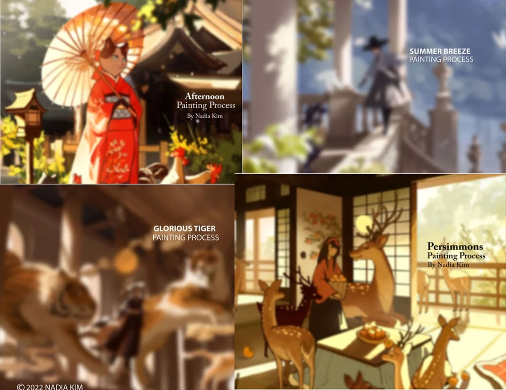 Image of ART PROCESS TUTORIAL BUNDLE SALE!