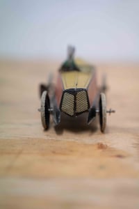 Image 7 of Vintage Clockwork Tinplate Toy Racecar by Greppert & Kelch