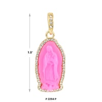 Image 2 of Pink Guadalupe Necklace