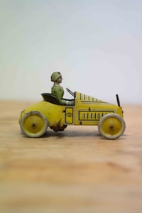 Image 1 of Circa 1920 Tinplate Clockwork Toy Racer by Greppert & Welch