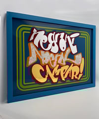 Image 4 of Negroni Aperol Campari - Framed Reverse Painted and Gold Gilded Glass
