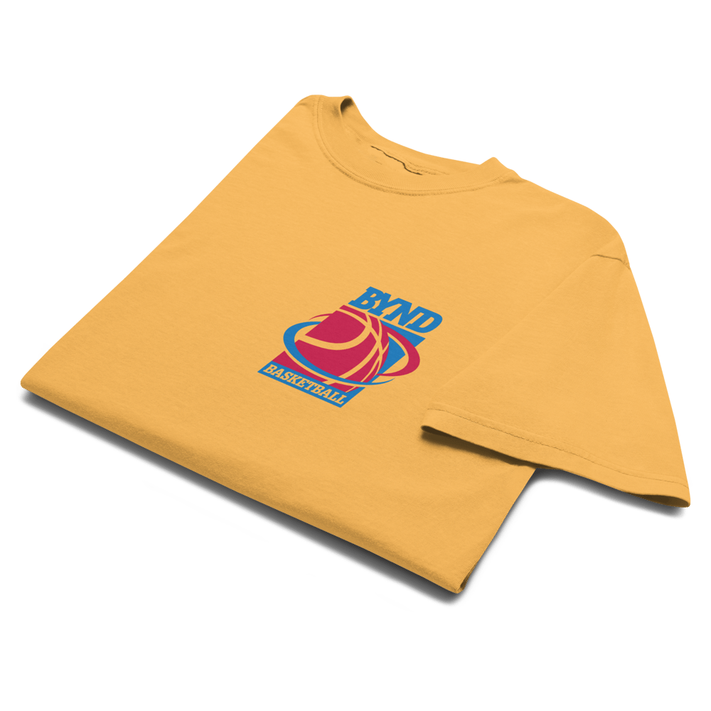 Boy Retro “BYND Basketball” Vintage T-Shirt - Gold