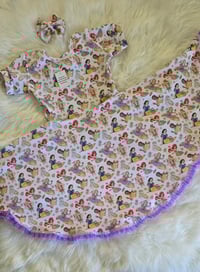 Image 2 of Easter dress! Princess dres an bow