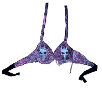 Image 2 of Pink Anxiety Skull Top