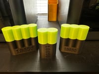 Image 5 of  2 cell 18650 battery holder