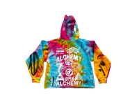 Image 2 of Sade Adu black panther party Penn Medicine Art dept custom made screen print tie dye hoodie