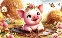 Image 1 of Muddy piggy