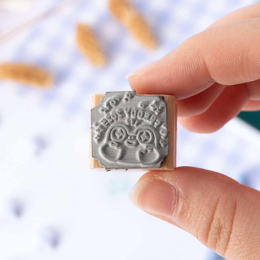 Image of Freddy Frog Wooden Stamps