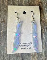 Image 1 of Holo Sydney knife holo grey