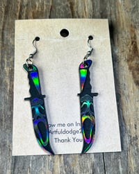Image 1 of Holo-Sydney Black Scream Knife