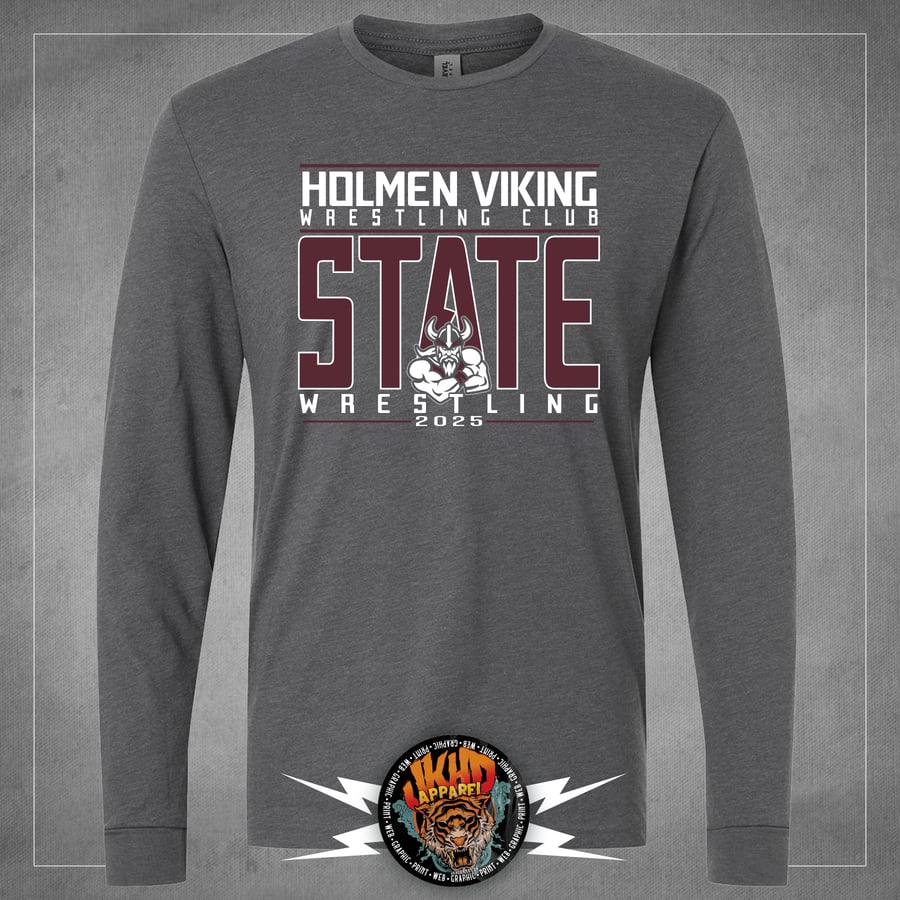 Image of 2025 Adult Holmen State Qualifiers Long Sleeve