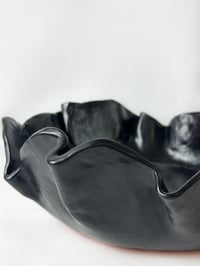 Image 2 of Black Vase / Bowl  #05 TERRA Collection