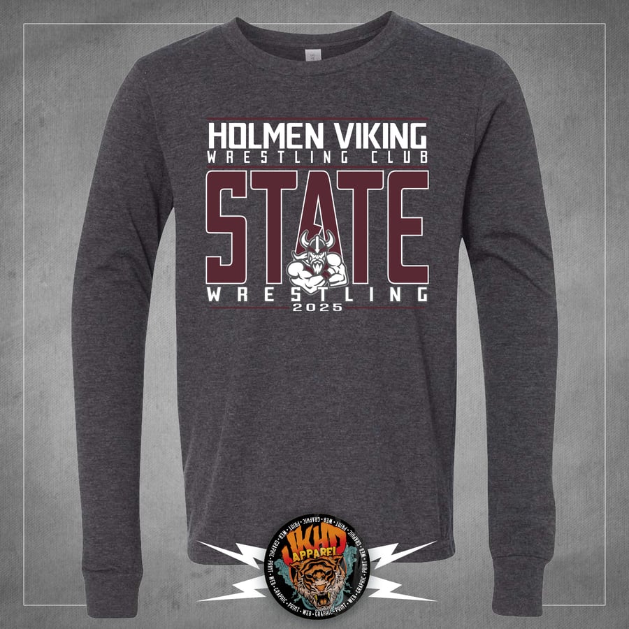 Image of 2025 Youth Holmen State Qualifiers Long Sleeve