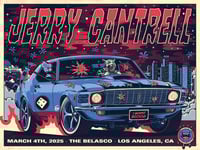 Image 1 of Jerry Cantrell Los Ángeles CA 2025 (Regular & Foil)
