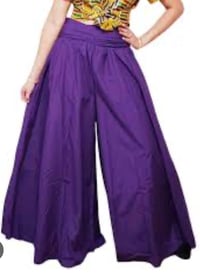 Purple Palazzo Pants