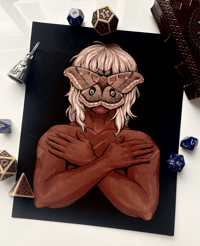 Image 1 of Fate of the Moth Print