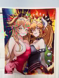 Peach v Bowesette Banner 36 x 59 Inches