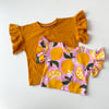 Ruffle sleeve Top & Dress PDF pattern