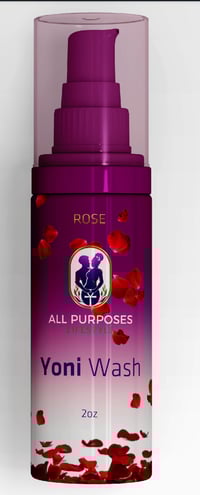 Image 1 of 2 ounce rose wash