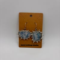 Spiked Baker Vignette Dangles (#1009)
