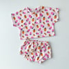 Matching set - boxy tshirt + baby shorties PDF pattern