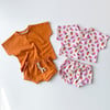 Matching set - boxy tshirt + baby shorties PDF pattern