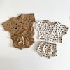 Matching set - boxy tshirt + baby shorties PDF pattern