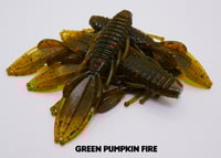 Image 15 of 3.25" Little Stinger Creature/Beaver Bait (8pk) (Traditional Colors)