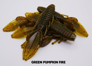 Image of 3.25" Little Stinger Creature/Beaver Bait (8pk) (Traditional Colors)